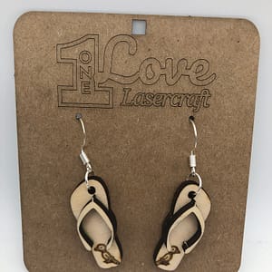 Parrot Flip Flop Earring, Pair